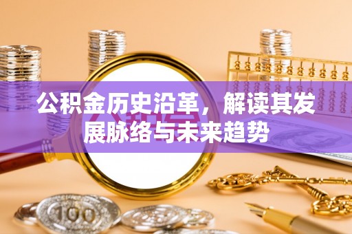 金宁公积金历史沿革，解读其发展脉络与未来趋势