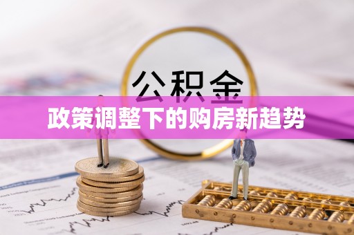 金宁政策调整下的购房新趋势