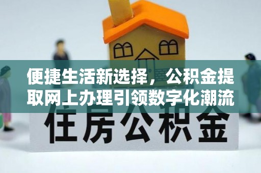 金宁便捷生活新选择，公积金提取网上办理引领数字化潮流