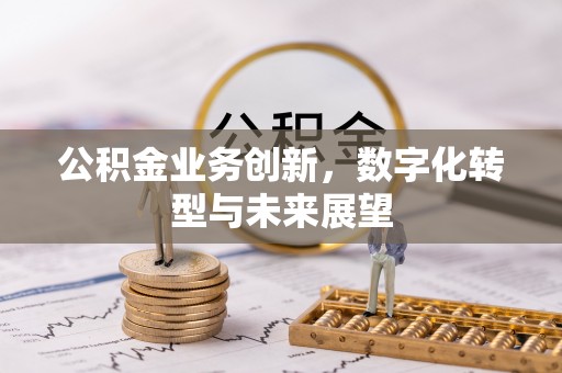 金宁公积金业务创新，数字化转型与未来展望