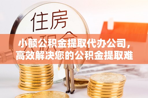 金宁小额公积金提取代办公司，高效解决您的公积金提取难题